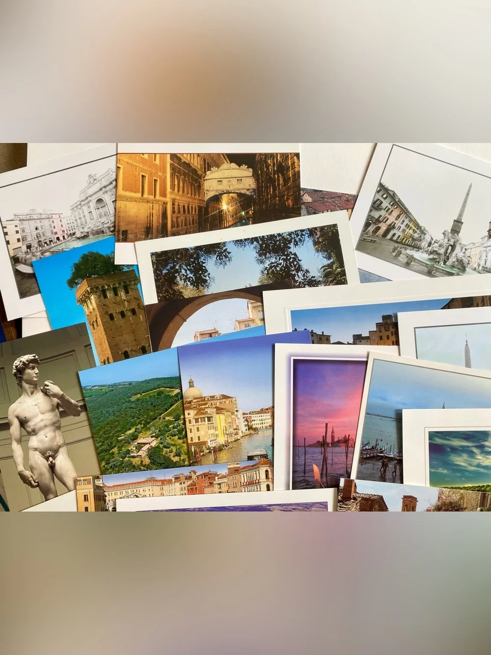 Italy Postcard Bundle - 22 Italy, Venice, Tuscany, Rome Postcards New